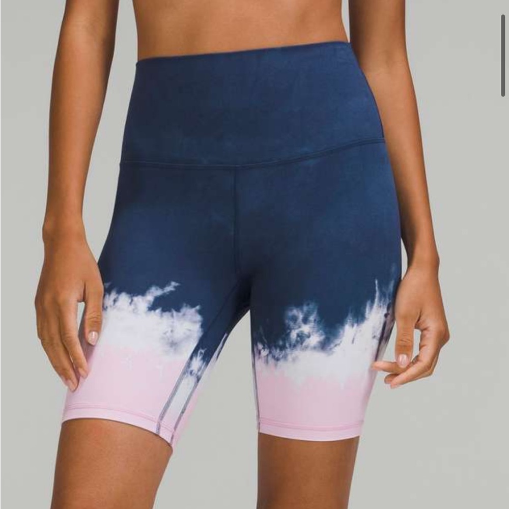 NWOT lululemon align biker shorts